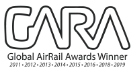 Golbal AirRail Awards Winner